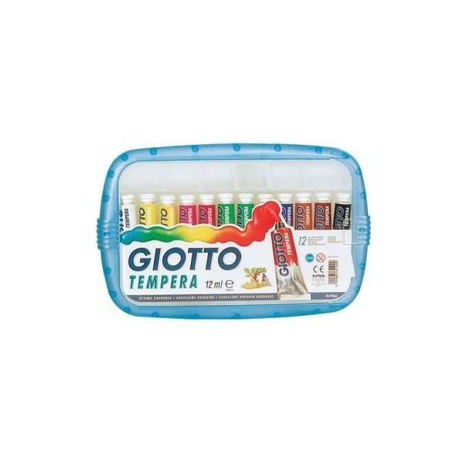 tempera giotto tubo 4 ml12 cf7 colori