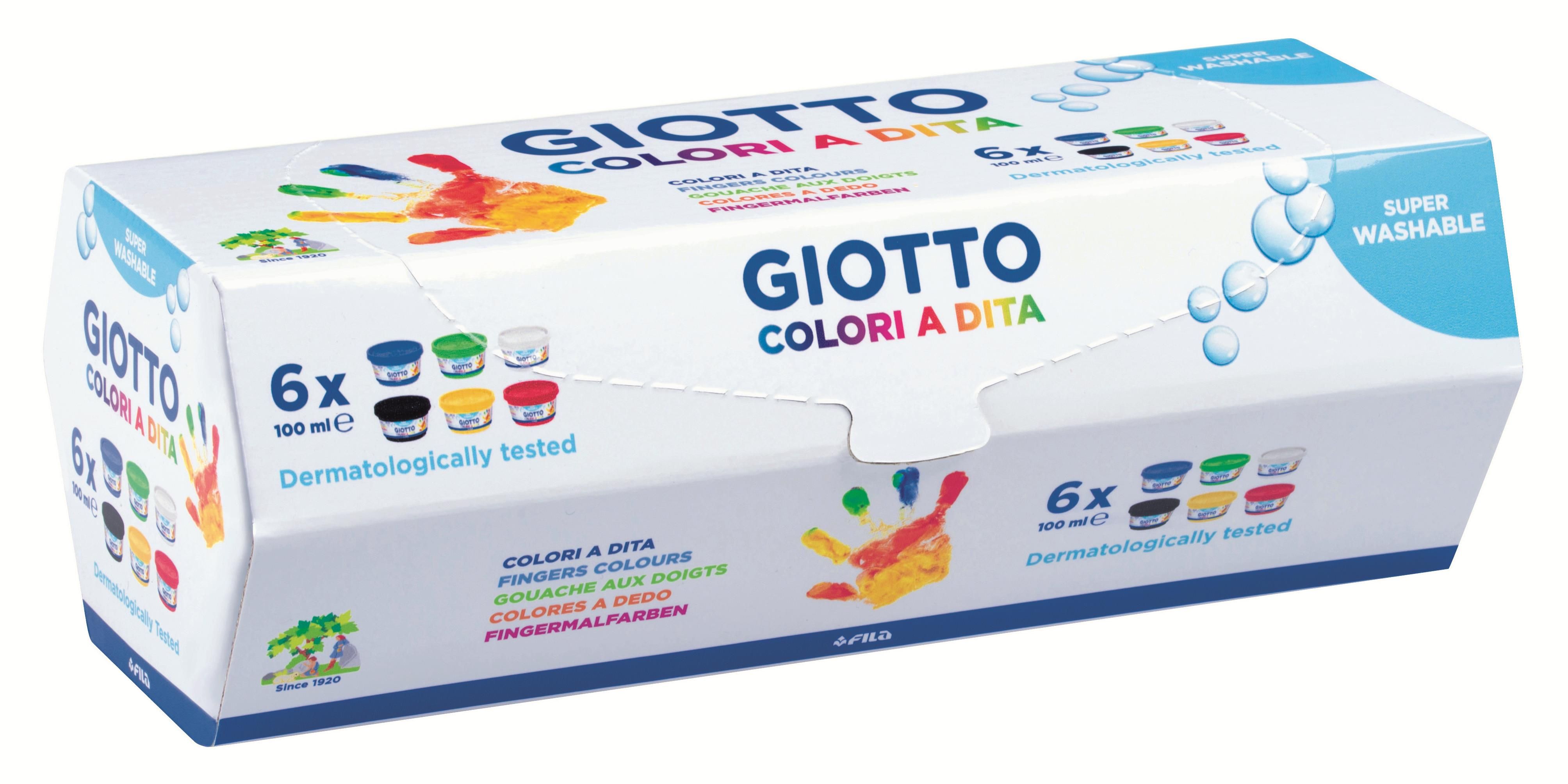 Giotto Cf6 Colori Dita