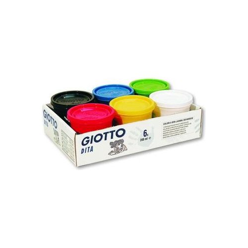 Giotto Cf6 Giotto Colori Dita 200Ml