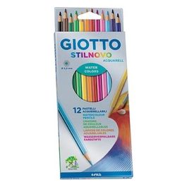 Giotto Confezione 12 pastello Stil.acquarell Cf.cart