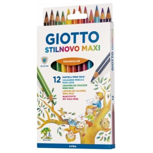 Giotto Confezione 12 Stilnovo Maxi