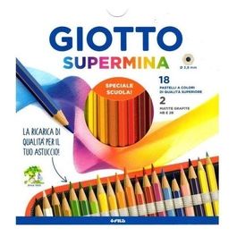 Giotto Confezione 18+2 Pastello Supermina