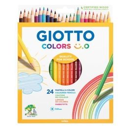 Confezione 24 Pastelli Colors Smile Assortiti