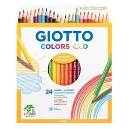 Confezione 24 Pastelli Colors Smile Assortiti