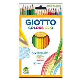 Confezione 36 Pastelli Colors Smile Assortiti