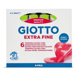 Confezione 6 Tubetti di Tempera 12ml Verde Cina
