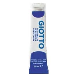 Giotto Confezione 6 Tubi Tempera 21ml Blu Cobalto