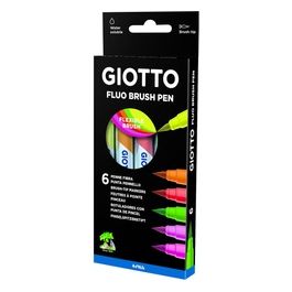 Confezione 6 Turbo Soft Brush Fluo