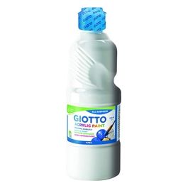 Flacone 500ml Tempera Acrilica Bianco