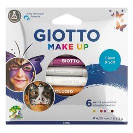 Giotto Set 6 Matite Colori Metallici Trucchi per Bambini