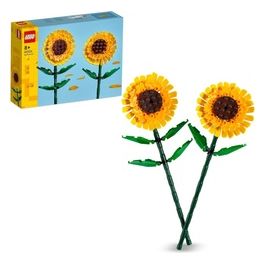 Creator 40524 Girasoli, Fiori Finti per Bambini 8+ Compatibile con Bouquet Fiori Artificiali, Regalo per Ragazza o Ragazzo