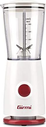 Girmi FR03 Frullatore Elettrico 500ml 170W Bianco/Rosso
