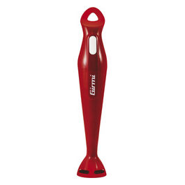 frullatore ad immersione mx01 170w rosso mixer cucina elettrico acciaio inox