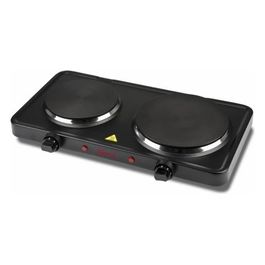 Piastra Elettrica Doppia 1000+1500W con Regolazione della Temperatura