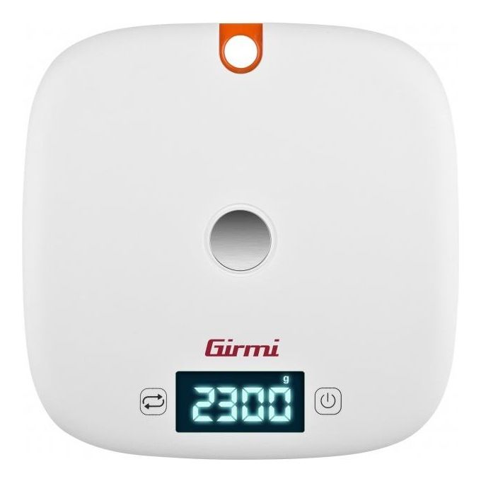 Girmi PS02 Bilancia da Cucina Elettronica Arancione-Bianco