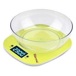 Girmi PS03 Bilancia da Cucina Elettronica da Tavolo Ovale Lime