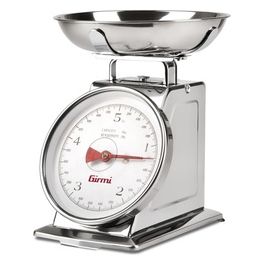 PS90 Bilancia Meccanica da Cucina 5kg Acciaio Inox