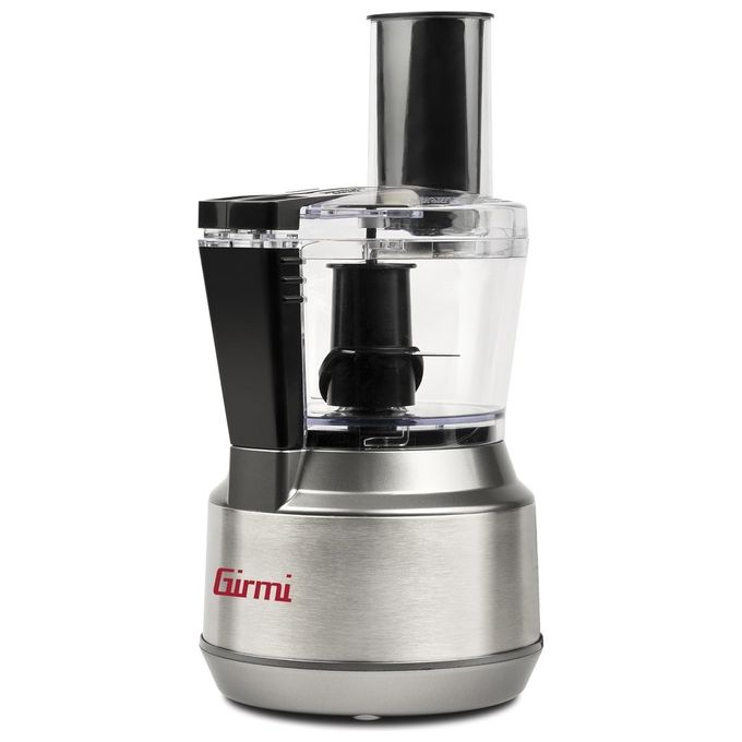 Girmi RB01 ''Mastro Pocket'' Mini-Robot Multifunzione 300 W Capacita' 600cc 2 Velocita' 2 Dischi Inox Doppia sicurezza Grigio