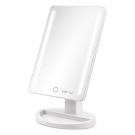 Specchio per Trucco 16x22cm con Luce Led 1x Batterie e Usb