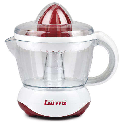 spremiagrumi elettrico automatico SR02 25W 0,7L rosso e bianco doppia coppa