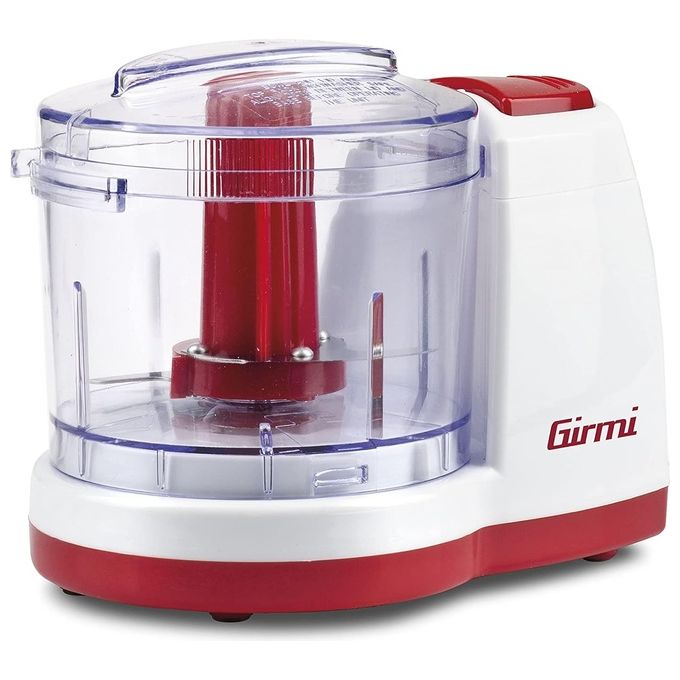 Girmi TR03 Tritatutto Orizzontale 350ml 150W Rosso-Bianco