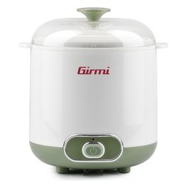 Yogurtiera Elettrica YG02 1,5 Litri 20W Colore Bianco Verde per Preparare Yogurt Fresco in Casa