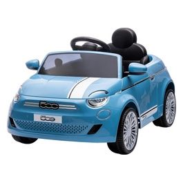 Auto Elettrica Spidko Fiat 500e 12V R/C Azzurro