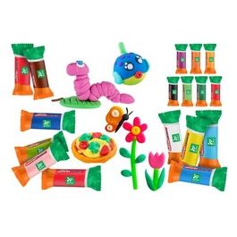 Pasta Modellabile Kidea Morbidough Colori Assortiti 34x50 gr
