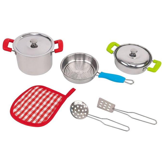 Globo Playset Cucina Wtoy Chef Italia 8 Pezzi