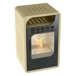 Biostufa Fiammetta Junior Ventilata Beige