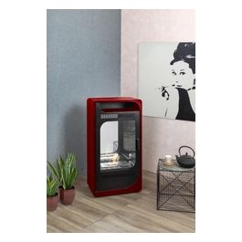 Biostufa Fiammetta Ventilata Bordeaux