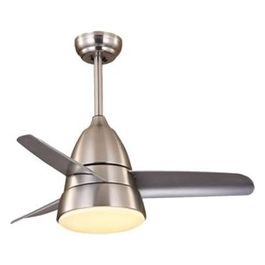 Ventilatore a Soffitto SMART con Lampadario a Tre Pale per Climatizzazione e Comfort Domestico