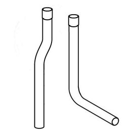 Kit Tubo Discesa Plastica Per Vaso Diam.32 H.1900