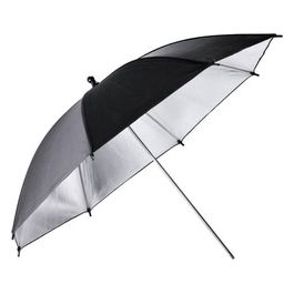 UB-002 Ombrello Nero/Argento 84cm