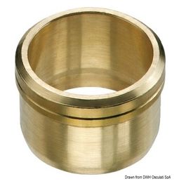 Dado in ottone per tubo rame mm8 (blister 5 pz.) 