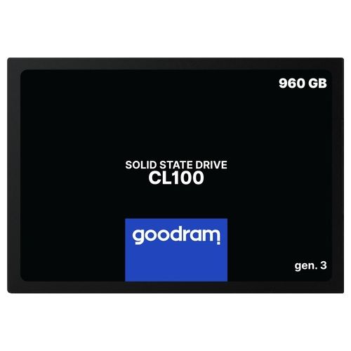 Goodram CL100 Gen.3 2.5" Ssd 960Gb Serial ATA III 3D TLC NAND