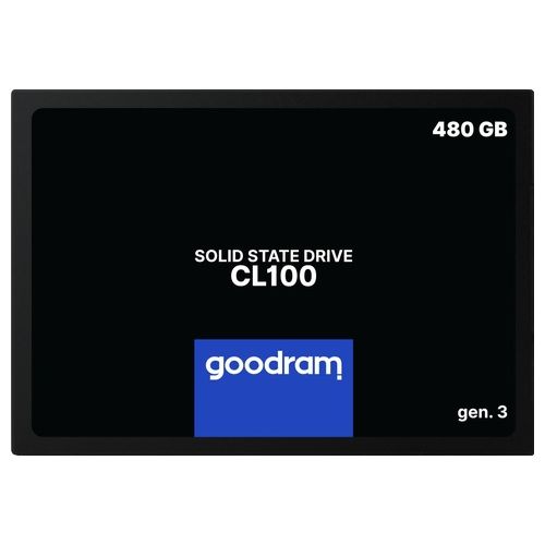 Goodram CL100 Gen 3 2.5" Ssd 480Gb Serial ATA III 3D TLC NAND