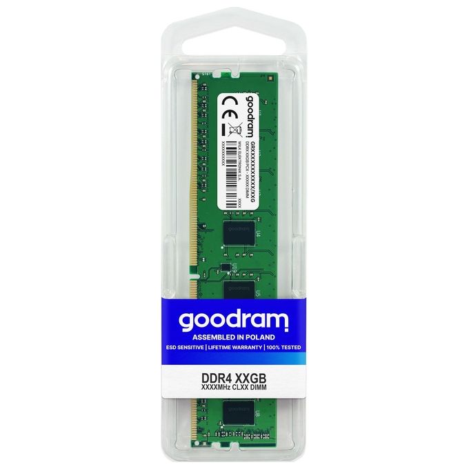 Goodram GR2666D464L19S/8G Memoria Ram 8Gb 2666Mhz DDR4 Dimm Cl19