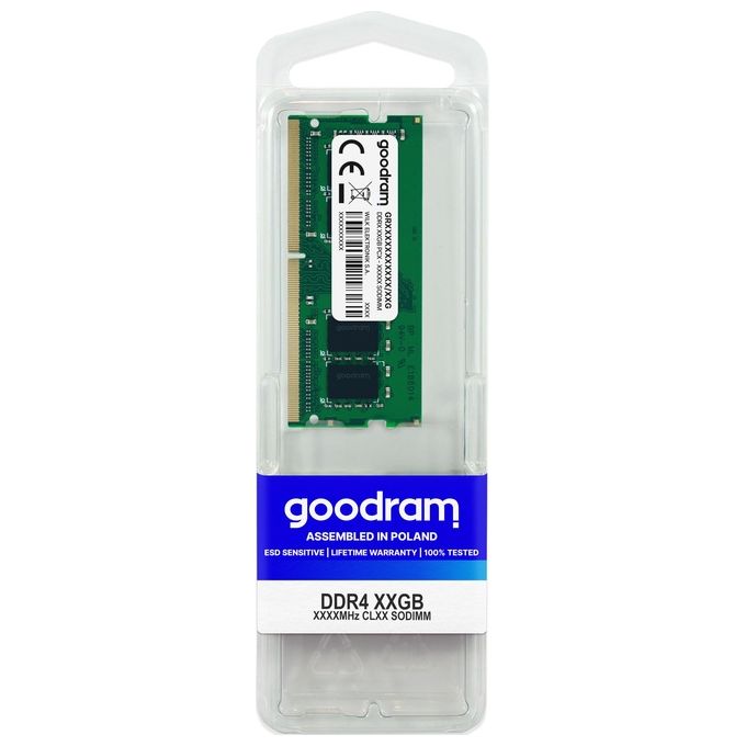 Goodram GR3200S464L22-16G Memoria Ram 16Gb DDR4 3200 MHz