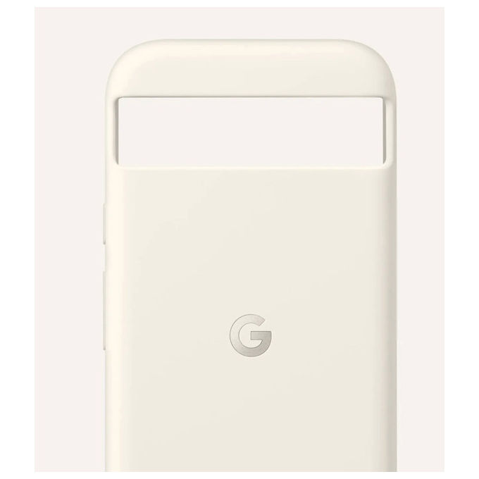 Google, Cover Originale Porcelain, Custodia per Google Pixel 8a, Crema