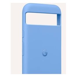 Cover in Silicone Guscio in Policarbonato Baio per Pixel 8A Azzurro