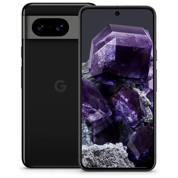 Google Pixel 8 5G 8Gb 256Gb 6.2'' Oled 120Hz Dual Sim Nero Ossidiano