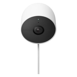 Google Nest Cam Telecamera di Sorveglianza Connessa in Rete per Esterno/Interno 2MP 1920x1080 1080p Audio Wireless Wi-Fi H.264