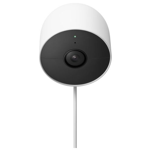 Google Nest Cam Telecamera di Sorveglianza Connessa in Rete per Esterno/Interno 2MP 1920x1080 1080p Audio Wireless Wi-Fi H.264