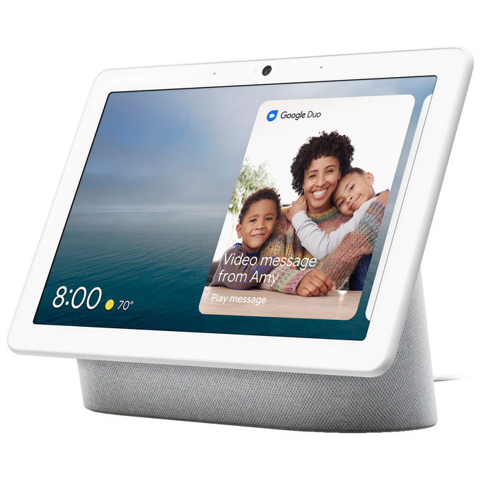 Google Nest Hub Chalk 2nd Gen Dispositivo per la Smart Home con Assistente