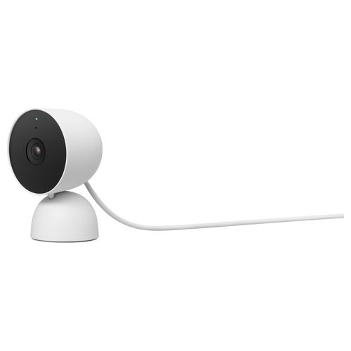 Google Nest Cam (con Cavo): Videocamera di Sicurezza per la Casa - Videocamera di Sicurezza Smart