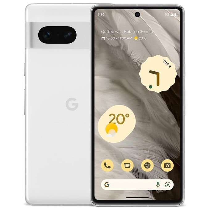 Google Pixel 7 5G 8Gb 128Gb 6.3'' Amoled Dual Sim Bianco Ghiaccio