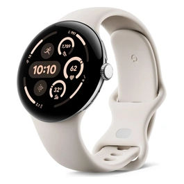 Pixel Watch 3 41mm Bluetooth/WiFi Cassa in alluminio argento lucido cinturino sportivo grigio creta