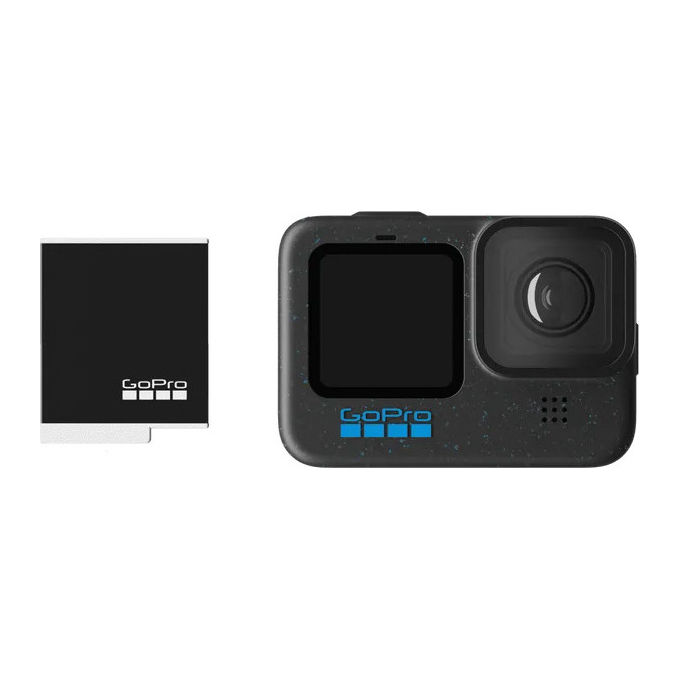 GoPro hero12 black action cam 5k ultra hd hypersmooth batteria enduro gpr bnd004