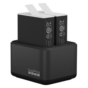 GoPro Dual Battery Charger  2 Batterie Enduro e SanDisk 128Gb Extreme PRO Scheda microSDXC con Adattatore SD e RescuePRO Deluxe